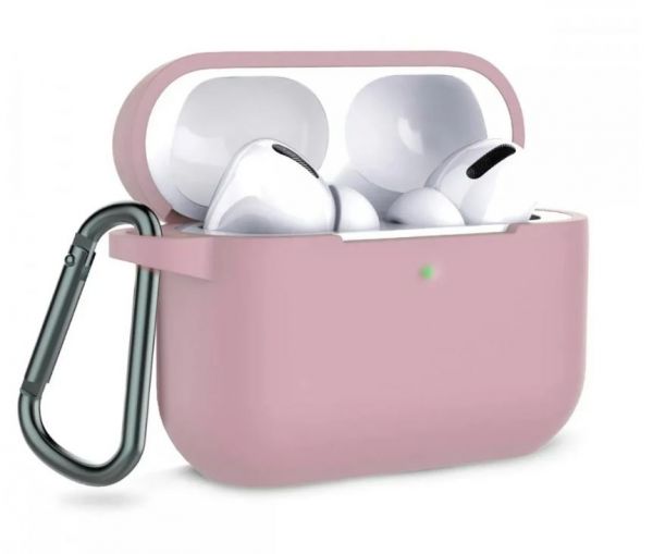 Чохол AirPods Pro 3 Case (з карабіном), Pink Sand
