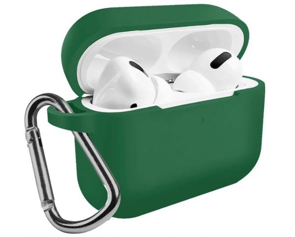 Чохол AirPods Pro 3 Case (з карабіном), Pine Green