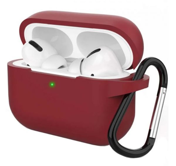 Чохол AirPods Pro 3 Case (з карабіном), Marsala