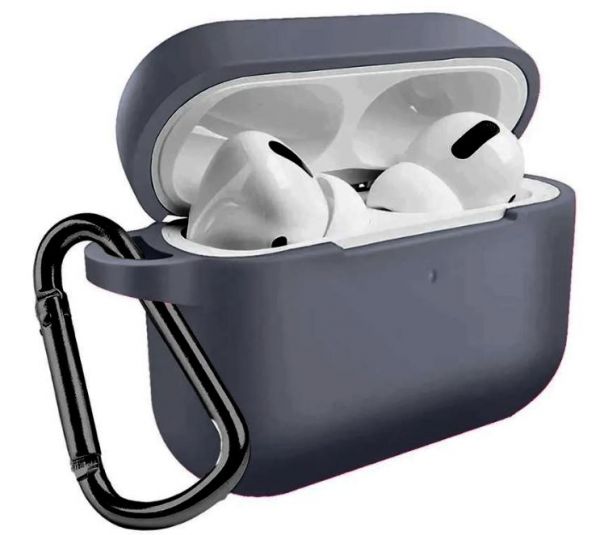Чохол AirPods Pro 3 Case (з карабіном), Advanced ash
