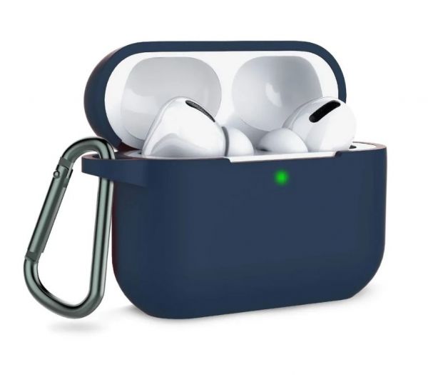 Чохол AirPods Pro 3 Case (з карабіном) Lake Blue