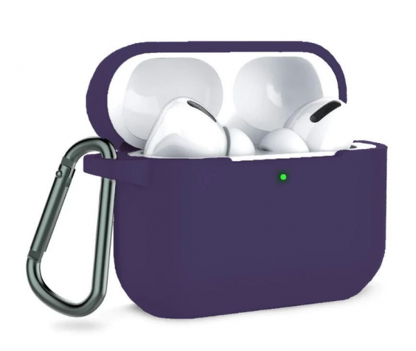 Чохол AirPods Pro 3 Case (з карабіном) Purple