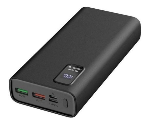 Зовнішній акумулятор Platinet 20000mAh Black (PMPB20WQC727B)