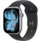 Apple Watch Series 11 GPS 42mm Space Grey Aluminium Case with Black Sport Band S/M MEQW4