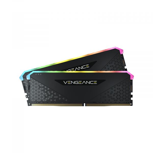 Модуль пам`ятi DDR4 2x16GB/3600 Corsair Vengeance RGB RS Black (CMG32GX4M2D3600C18)