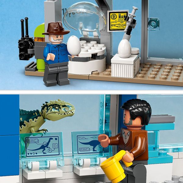 Блоковий конструктор LEGO Напад гіганотозавра та теризинозавра (76949)