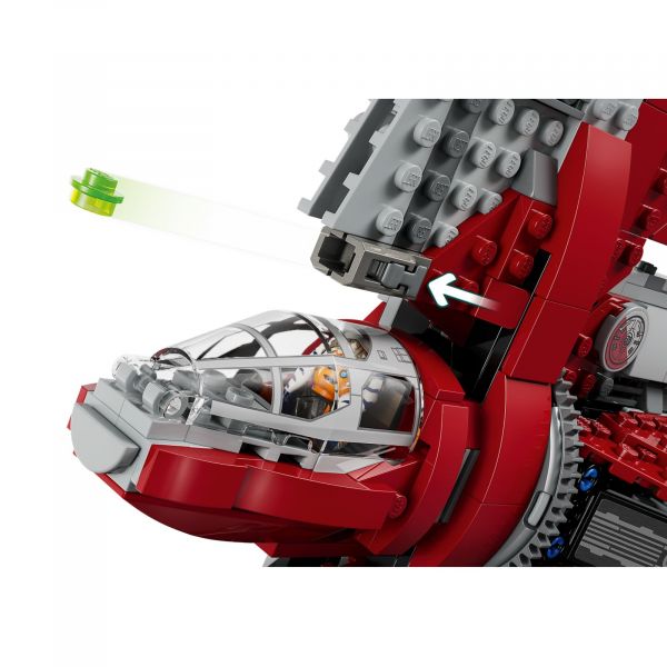 Блоковий конструктор LEGO Джедайський шатл Т-6 Асокі Тано (75362)