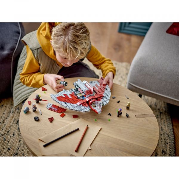 Блоковий конструктор LEGO Джедайський шатл Т-6 Асокі Тано (75362)