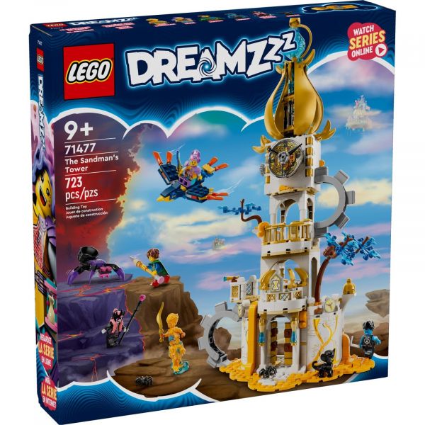 Блоковий конструктор LEGO DREAMZZZ Вежа Піщаної людини (71477)
