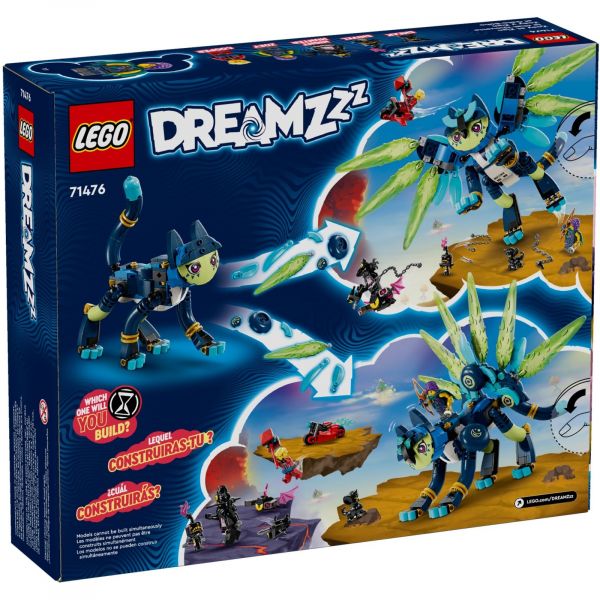 Блоковий конструктор LEGO DREAMZZZ Зоуі й котосова Зіан (71476)