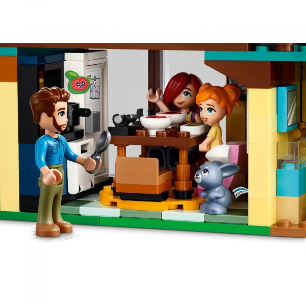 Блоковий конструктор LEGO Friends Родинні будинки Оллі й Пейслі (42620)