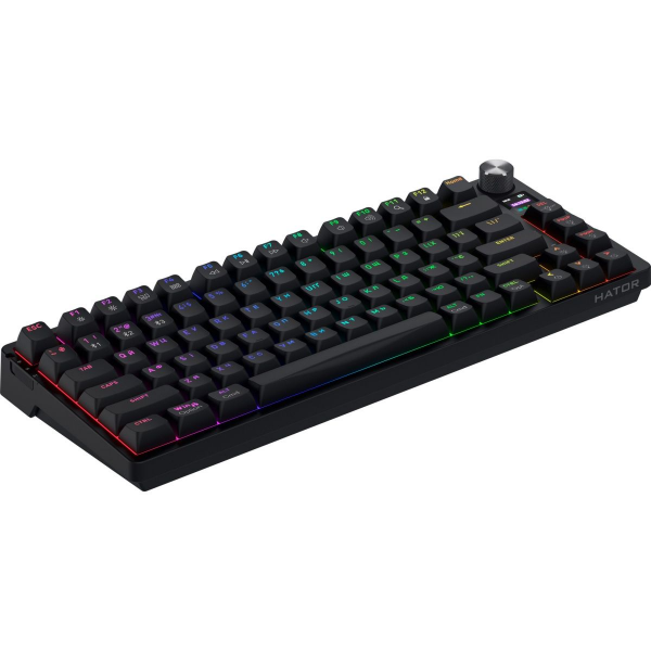Клавіатура HATOR Icefall PRO wireless, TFT display, (HTK450UA) black