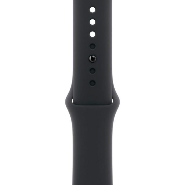 Apple Watch Series 11 GPS 46mm Jet Black Aluminium Case with Black Sport Band M/L MEUX4