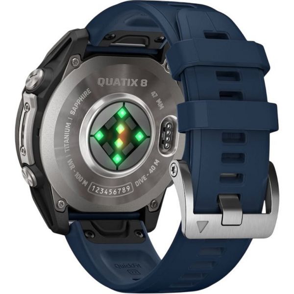 Смарт-часы Garmin Quatix 8 51 mm AMOLED Marine GPS Smartwatch (010-02905-90/91/51)