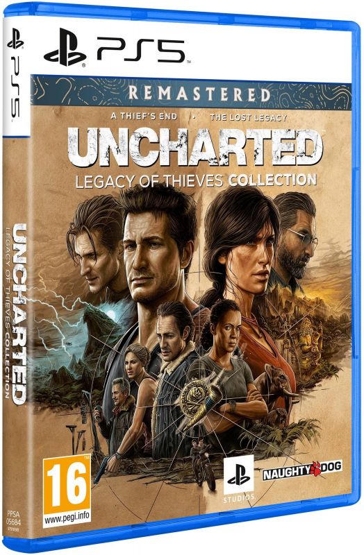 Игра Uncharted Legacy of Thieves Collection PS5