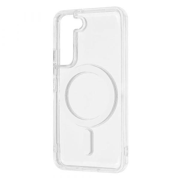 Чохол WAVE Clear Case (PC+TPU) with Magnetic Ring Samsung Galaxy S25 (clear)