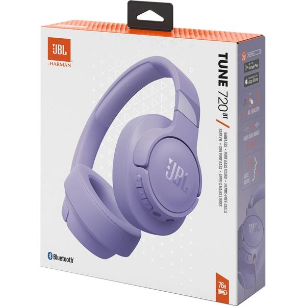 Навушники JBL Tune 720BT Purple (JBLT720BTPUR)