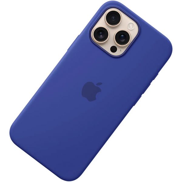 Чехол iPhone 16 Pro Silicone Case with MagSafe/ultramarine/