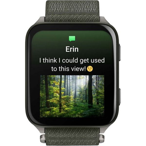 Смарт-годинник Garmin Venu X1 Moss with Tit. Caseback (010-02980-01/03)