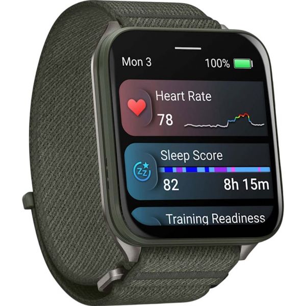 Смарт-годинник Garmin Venu X1 Moss with Tit. Caseback (010-02980-01/03)